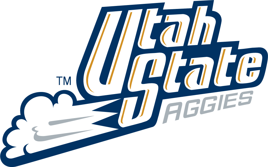 Utah State Aggies 1995-2001 Wordmark Logo diy iron on heat transfer